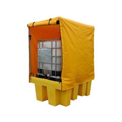 Weatherproof Covered IBC Spill Pallets