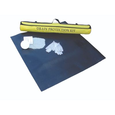 Drain Protection Kit with Neoprene Cover and Holder