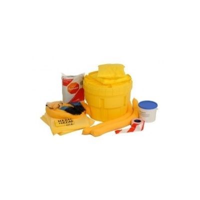 45Ltr Battery Acid Spill Kit with Disposal Drum