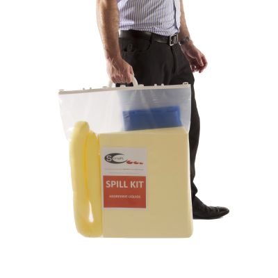 15Ltr Chemcial Emergency Spill Kit Bag