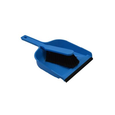 Plastic Dustpan & Soft Brush Set 