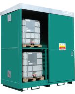 16 Drum / 4 IBC Bunded Storage Container