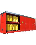 48 Drum or 12 IBC Bunded Storage Container