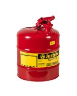 Justrite Safety Can Red Swinging Handle Type 1 - 19ltr