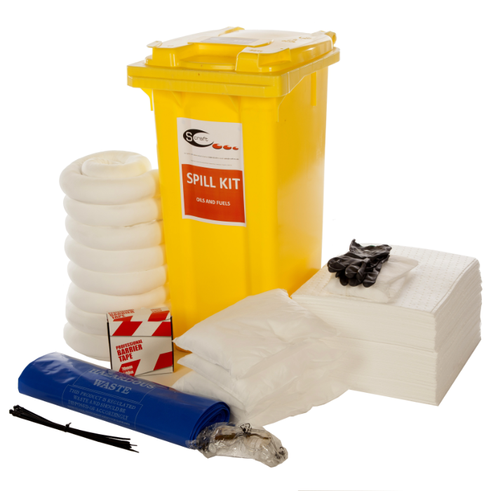Oil and fuel Spill kits 120ltrs