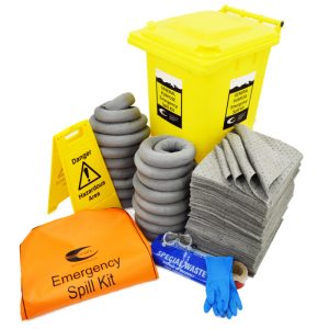 General purpose spill kit cotents