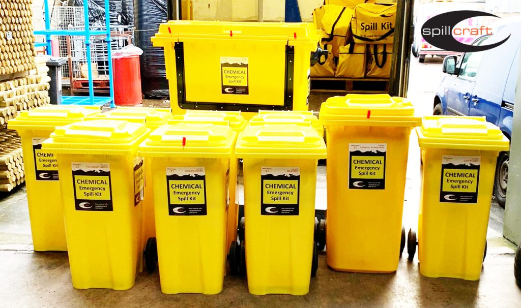 Spill Kits for chemical spills