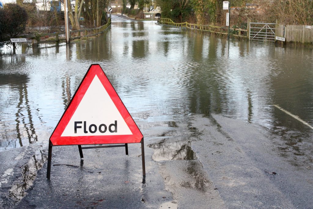 Flood Warning Sign